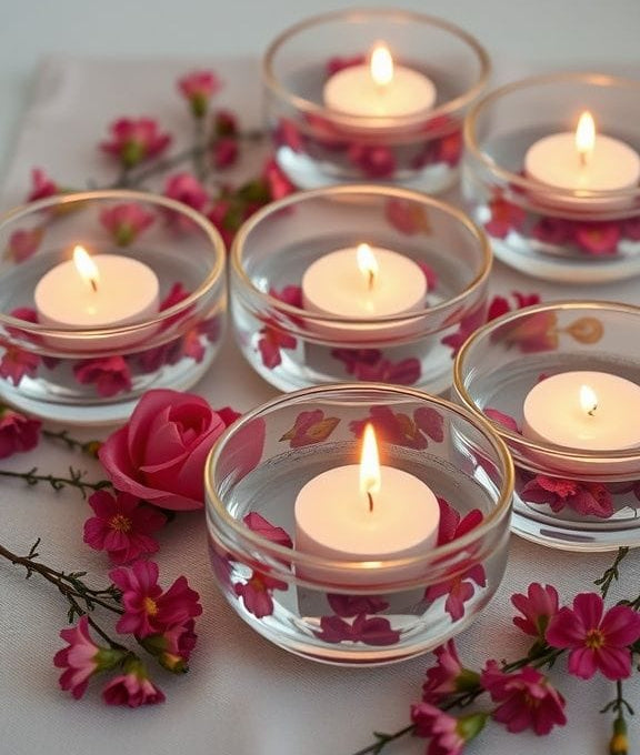 Tea Light Candles | Table Decor | Soy Wax | Burning Time 5-6 hrs |(Pack of 20 Pcs)